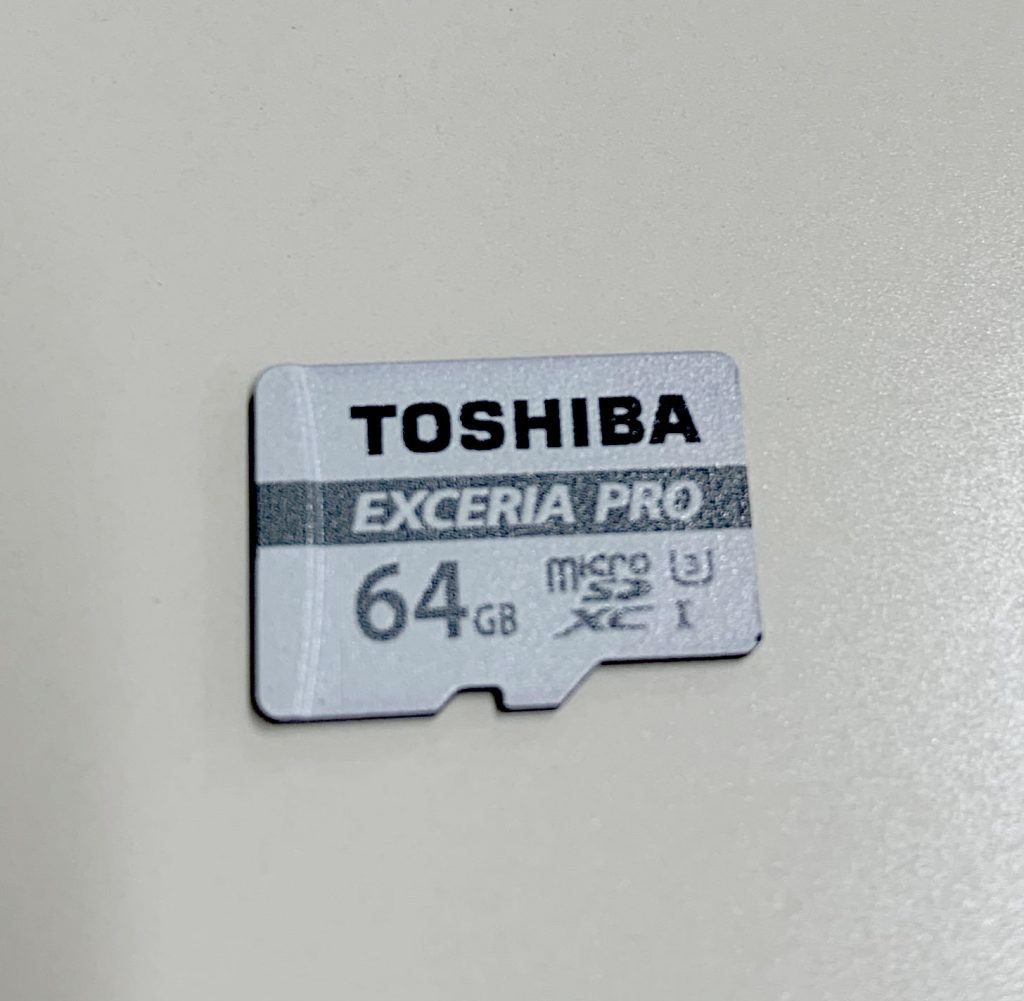 データ復旧　TOSHIBA microSD SDM-P1064GU03CDA