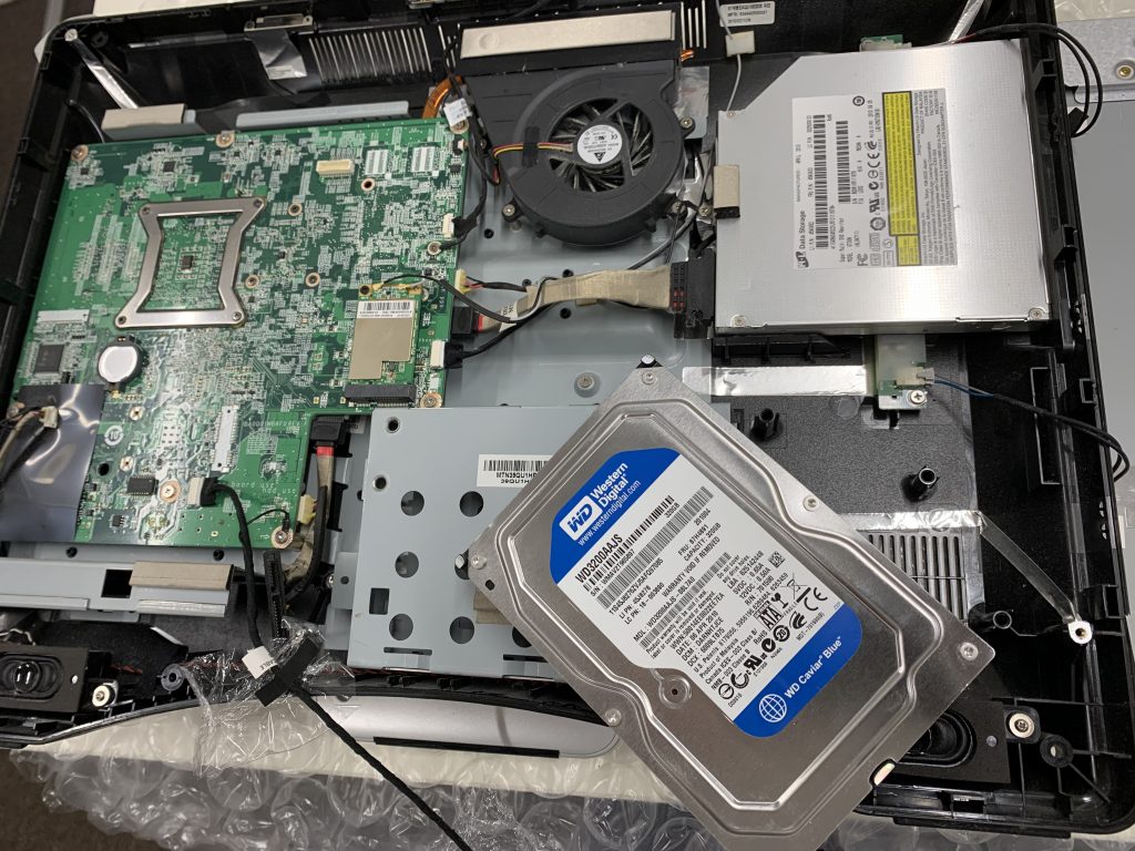Lenovo3000 C350 PC(内臓HDDWD3200) データ復旧 