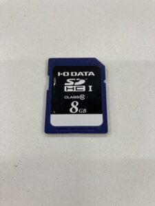 【データ復旧・データ復元成功実績】SDカード IODATA G08G 8GB