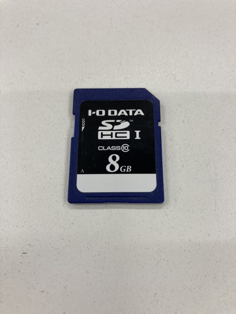 SDカード IODATA G08G 8GB